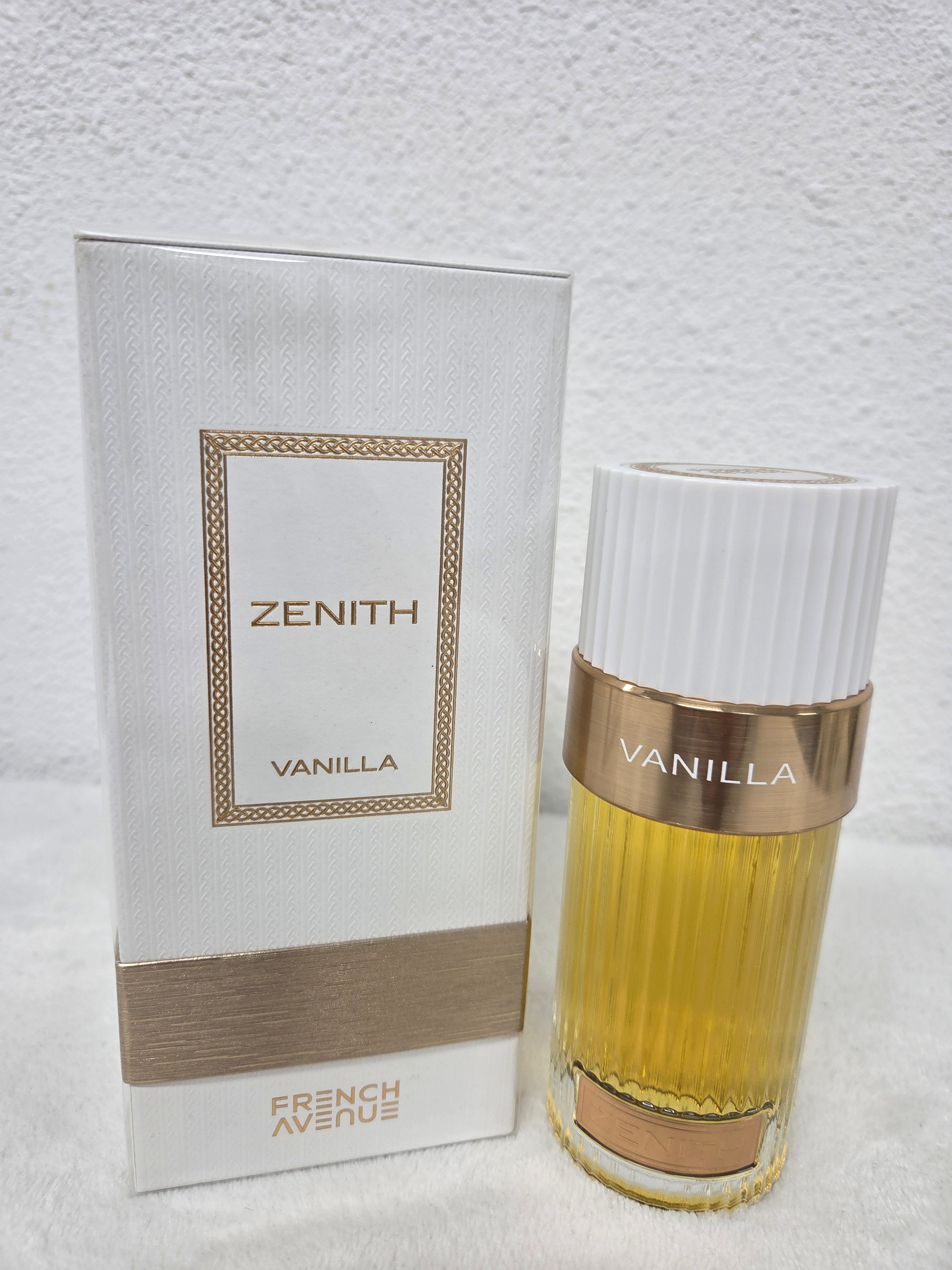 Zenith Vanille - Zoete dames parfum uit dubai ( lang blijvend )